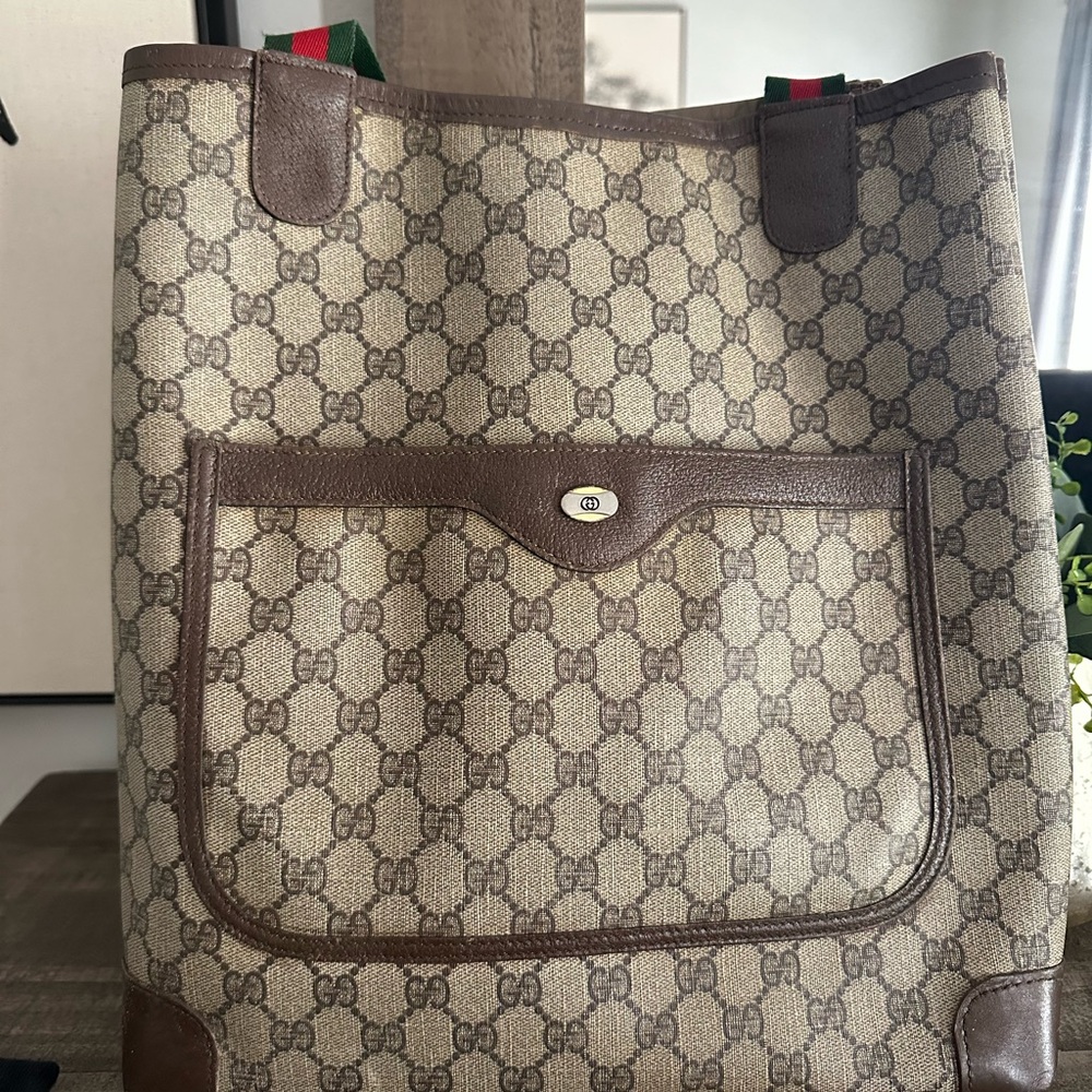 Ophidia Gucci Monogram Canvas and leather Tote Bag!